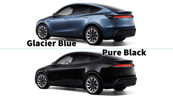 Glacier Blue Might Be the Best Color for the New Tesla Model Y, but Pure Black Is Hotter