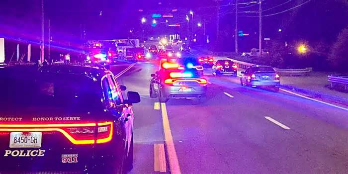 Knoxville police working motorcycle crash on Western Avenue