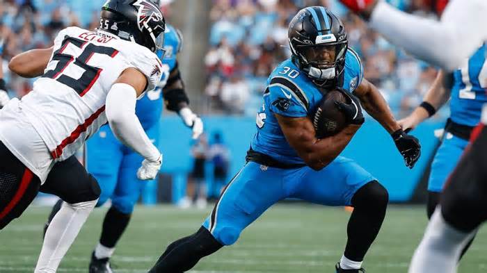 Amid a career year, Carolina Panthers jump early, extend top running back Chuba Hubbard