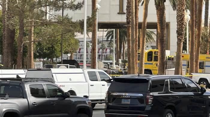 Tesla Cybertruck explodes in front of Trump’s Las Vegas hotel