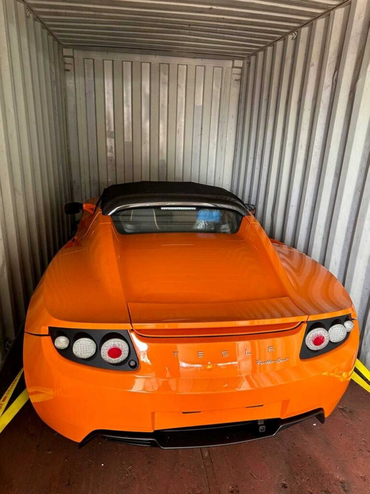 Tesla Roadsters found in shipping crate: Untouched 2010 models uncovered in Elon Musk company ‘time capsule’