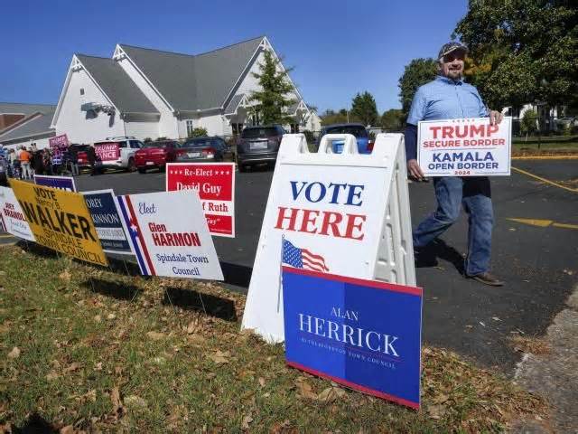 North Carolina early voters, still recovering from Helene, top turnout in 2020